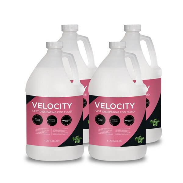 Velocity Fast Dissipating Fog for Film and Photography - 4 Gallon Case